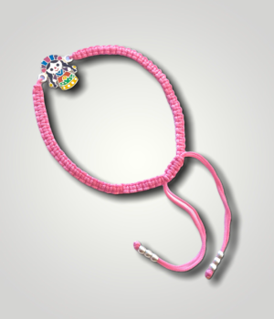 Adjustable woven bracelet ‘Otomí Girl 1’